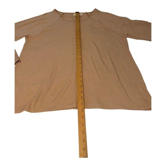 Chico’s Women’s Size 3/XL Brown Tan Pullover Top Long Sleeves Knit - Picture 7 of 10